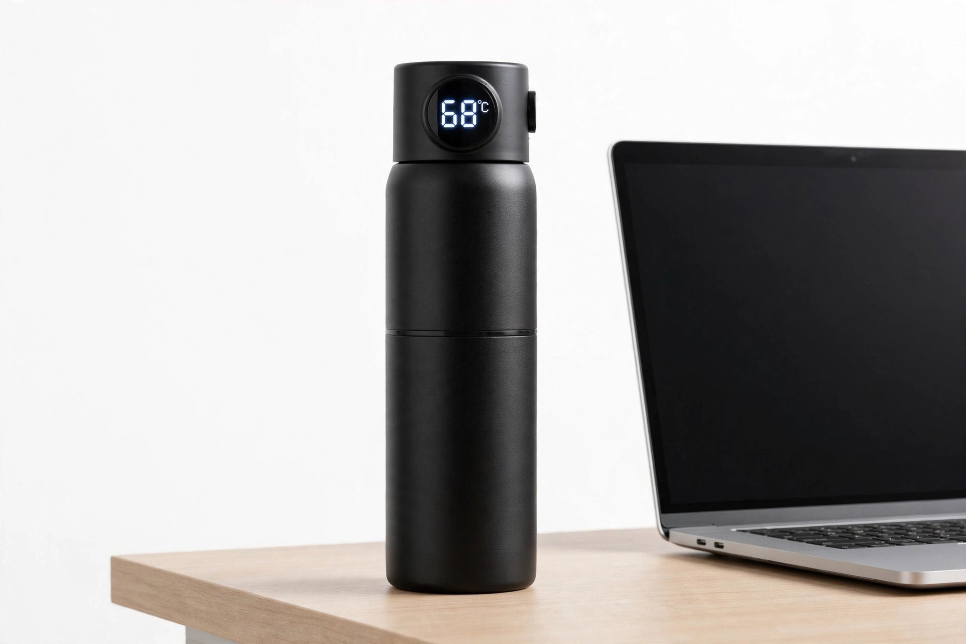 PranzoSmart COMBO - Box Riscaldante + Borraccia TempoSip LED - Pranzo Caldo Completo
